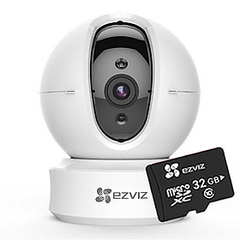 Camera IP Wifi Ezviz C6CN 720P (CS-CV246-B0-1C1WFR) + Thẻ nhớ Ezviz 32GB - Hàng chính hãng