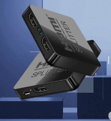 Bộ chia HDMI 1 sang 2, sang 2 màn hình HDMI giống nhau.