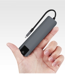 Cáp chuyển Type C(USB 3.1) 5 trong 1 tốc độ cao 4K HDMI/ RJ45 10/100