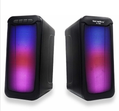 Loa Vi Tính SoundMax A180 2.0 10W (RMS) LED RGB / Jack 3.5mm / Bluetooth 5.0 - Hàng chính hãng