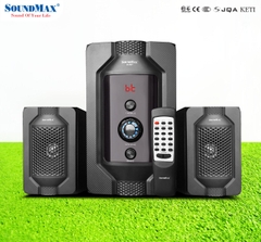 Loa vi tính Bluetooth SoundMax A927 (2.1) dùng cho máy tính, điện thoại- Hàng chính hãng