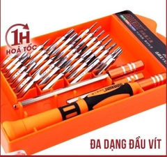Jakemy Bộ vít đa năng 33 in 1 Jakemy JM 8111-Có cây nhíp kèm, cây nối dài cây vặn.