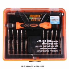 Jakemy Bộ vít đa năng Jakemy JM 8133 23 in 1 -Có cây nhíp kèm, cây nối dài cây vặn.