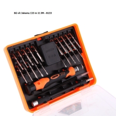 Jakemy Bộ vít đa năng Jakemy JM 8133 23 in 1 -Có cây nhíp kèm, cây nối dài cây vặn.