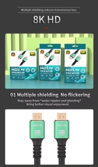 Cáp HDMI 2.1 15M Premium 8K Utra HD Full Box