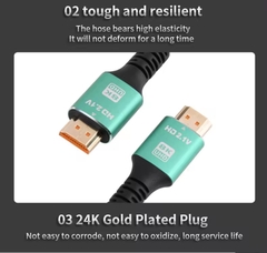 Cáp HDMI 2.1 15M Premium 8K Utra HD Full Box