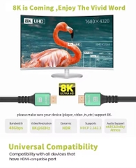 Cáp HDMI 2.1 5M Premium 8K Utra HD Full Box