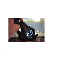 Tai nghe máy tính Microlab G7 có 1 zắc 3.5 dùng cho máy tính điện thoại có led cổng USB