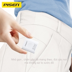 Củ(Cốc) sạc điện thoại nhanh Pisen TS C171 1C1A cổng C cổng USB 30W