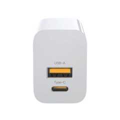 Củ(Cốc) sạc điện thoại nhanh Pisen TS C171 1C1A cổng C cổng USB 30W