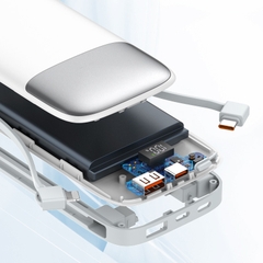 Sạc dự phòng LDNIO PQ20 PQ19 20.000mah 10.000mah có đèn led sạc nhiều thiết bị cùng lúc