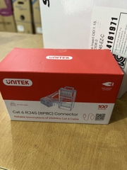 Combo 100 Đầu mạng RJ45 Cat6 xuyên thấu Unitek OT1091ATP01