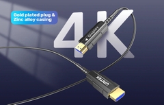 Unitek Cáp HDMI 2.0 sợi quang 4K Unitek C11072BK dài 10m đến 50M sợi nhỏ