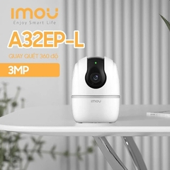 Camera không dây 3M IMOU IPC A32EP WiFi, Đàm thoại 2 chiều, xoay 360độ, trong nhà