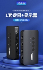 Unitek Bộ gộp HDMI KVM 2 Cpu sang 1 màn hình Unitek V148A dùng chung chuột bàn phím