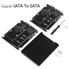 Card Chuyển Đổi 2 Trong 1 M2 Sata NGFF,MSATA Sang SATA 3.0 Cho máy bàn, Laptop-Không dùng được SSD M2 NVME
