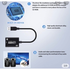 Cáp Chuyển Hdmi Sang Usb 3.0 Hdmi Video capture - Đầu ghi hình HDMI