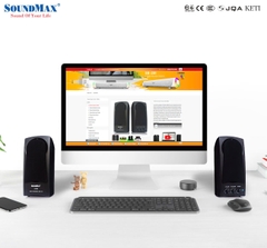 Loa vi tính Soundmax A150 2.0- Hàng Chính Hãng