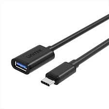 Cáp chuyển Type C sang USB Otg Unitek YC 476BK 20cm màu đen