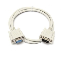 Cáp cổng Com RS232 2 đầu cái đực 1.5m 3m 5m màu trắng.