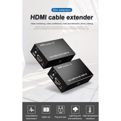 Bộ kéo dài khuếch đại HDMI qua mạng Lan RJ 45 dài 50M -KMV 50M