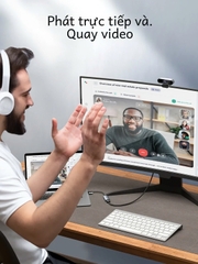 Thẻ ghi hình video Capture Hdmi sang Usb Type C 2 in 1 -Đầu ghi hình Video Capture dùng để livestream....