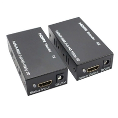 Bộ kéo dài khuếch đại HDMI qua mạng Lan RJ 45 dài 50M -KMV 50M