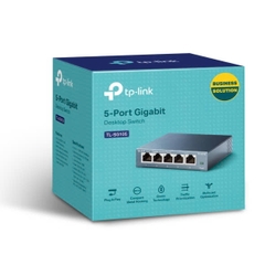 Bộ chia mạng(Switch)  5 cổng 100/1000 Gigabit TP Link TL SG105 Vỏ sắt