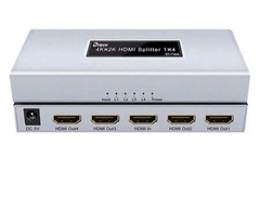 Bộ chia HDMI 1 sang 4 chính hãng cao cấp Dtech DT 7144A