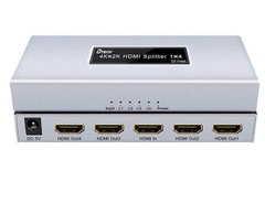 Bộ chia HDMI 1 sang 4 chính hãng cao cấp Dtech DT 7144A