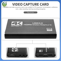 Cáp chuyển HDMI sang USB  Hdmi -Đầu ghi hình Video Capture dùng để livestream