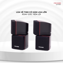 Loa Vi Tính Bluetooth Bass Cực Mạnh MICROLAB X3/X3BT, Công Suất 98W, Chơi Game, Nghe Nhạc, Làm Việc - Hàng Chính Hãng