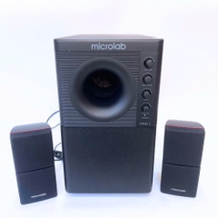 Loa Vi Tính Bluetooth Bass Cực Mạnh MICROLAB X3/X3BT, Công Suất 98W, Chơi Game, Nghe Nhạc, Làm Việc - Hàng Chính Hãng