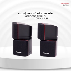 Loa Vi Tính Bluetooth Bass Cực Mạnh MICROLAB X2/X2BT, Công Suất 46W, Làm Việc, Chơi Game, Nghe Nhạc - Hàng Chính Hãng