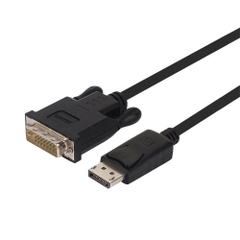 Unitek Cáp chuyển Dislayport sang DVI (24+1) Unitek Y5118BA dài 1.8m màu đen