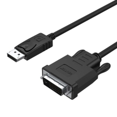 Unitek Cáp chuyển Dislayport sang DVI (24+1) Unitek Y5118BA dài 1.8m màu đen