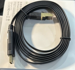 Cáp lập trình USB sang RJ45 Lan M PARD MH112 dài 1.8M dây dẹt màu đen