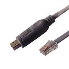 Cáp lập trình USB sang RJ45 Lan M PARD MH112 dài 1.8M dây dẹt màu đen
