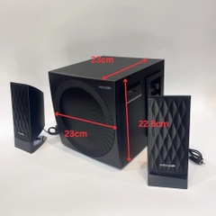 Loa Vi Tính Bluetooth Bass Mạnh MICROLAB M300BT 2.1, 38W, (AUX/USB/Thẻ SD/FM) tuỳ chọn- Hàng Chính Hãng