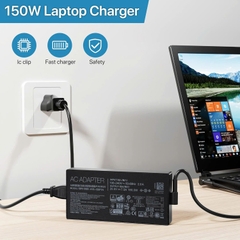 Sạc laptop Asus MSI 19V-7.5A 150W chân 6.0 x 3.7 có kim bên trong Asus A18-150P1A FA506 A17-FA706 FX505GT FX505DT