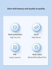 Yottamaster Hộp(Box) đựng ổ cứng SSD, HDD Yottamaster YMPW25  2.5 in, HDD laptop sang sata, nhựa, màu đen-Không dùng được ổ cứng máy bàn.