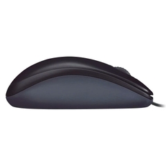 Chuột có dây Logitech M90 cổng USB 2.0 dài 1.8m màu đen xám