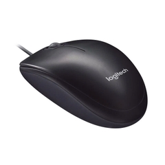 Chuột có dây Logitech M90 cổng USB 2.0 dài 1.8m màu đen xám