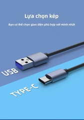 Đầu Đọc Thẻ Nhớ Đa Chức Năng Type C USB 2.0 6 Trong 1 SD/TF/XD/CF/M2 tùy chọn