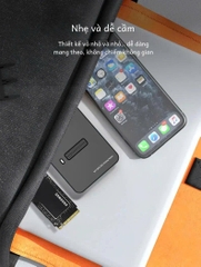 Đế (Dock) đọc ổ cứng SSD M2 NVME, M2 sata gắn ngoài tùy chọn