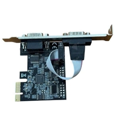 Card PCI-E  Express sang COM RS232 2 cổng Unitek YT1042A