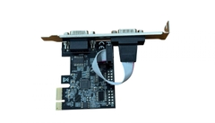 Card PCI E sang COM (RS232) 2 cổng Unitek Y7504BBK01