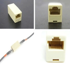 Đầu nối mạng RJ45 nối 2 dây mạng lại với nhau
