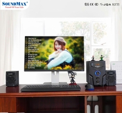 Loa vi tính Bluetooth Soundmax A827 loa 2.1 công suất 20W