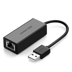 Ugreen Cáp chuyển USB 2.0 sang mạng Lan RJ45 Ugreen UG20254 tộc độ 10/100Mbps
